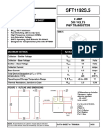 SFT1192S.5: Solid State Devices, Inc