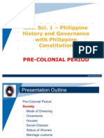 Soc. Sci. 1 - Unit 1 - Pre Colonial