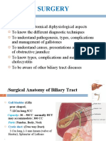 Biliary Surgery: Objectives