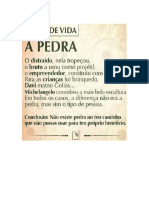 A Lição Da Pedra