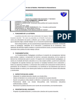 Propuesta Pedagógica 2022 - Dimensión Ético Política de La Praxis Docente - Prof. Colonna