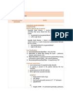 Module No. Date: Topic:: Cues/Questions/ Keywords Notes Congenital Heart Disorders