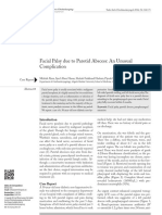 Facial Palsy Parotid Abscess8