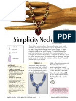 Simplicity Necklace: STEP 1: Thread Your Needle With Materials