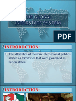 TCW - Discussion 4 (The Global Interstate System)