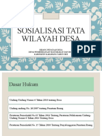 Sosialisasi Tata Wilayah Desa 1