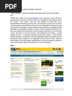 Relatório de conclusão de disciplina Arquitetura da Informação