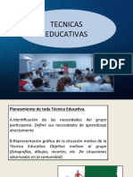 Tecnicas Educativas