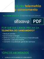 Benefícios Da Telemetria para o Saneamento