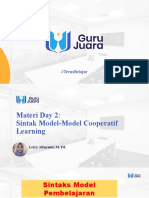 Materi Day-2 Sintak Model-Model Cooperatif Learning