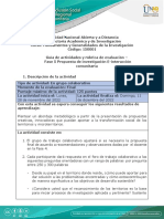 Guía de Actividades y Rúbrica de Evaluación - Fase 5 - Propuesta de Investigación E-Interacción Comunitaria.