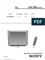 Service Manual: KV-29FV16A