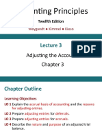 Lecture 3 - Adjusting The Accounts