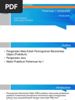 Pertemuan 1. Introduction ZA YA