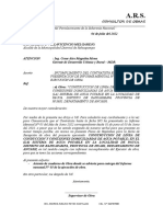 01 Carta #014-2022 Informe de No Presentacion El Informe de 03 Ejecucion