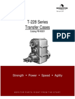 Rockwell T 228 Transfer Case Parts Manual