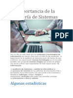 Lectura - La Importancia de La Auditoría de Sistemas