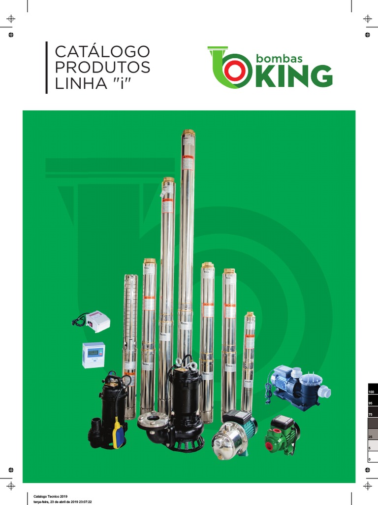 Catálogo de Bombas King 2019 | PDF | Quantidades físicas | Metrologia