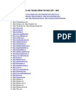 Danh Sách Các Trang Webstie Đăng Tin DMC.2003
