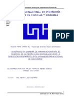 Sistema de Control de Capacitaciones TIC UNI