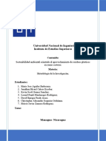 Sostenibilidad Ambiental Orientado Al Aprovechamiento de Residuos Plásticos en Zonas Costeras.