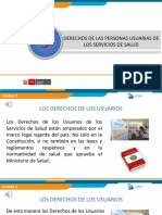 2.5. DERECHO DE LAS PERSONAS USUARIAS DE LOS SERVICIOS DE SALUD