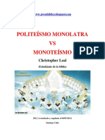 Politeismo Monolatra VS Monoteismo (Pulverizando El Monoteismo)