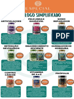 Catálogo simplificado de suplementos