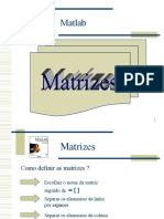 Introdução às matrizes em Matlab