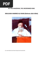 Maulana Hamid Ali Khan Sahib. (Rehmat Ullah Alleh)