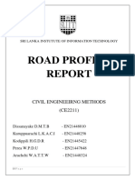 Road Profile: Civil Engineeirng Methods (CE2211)