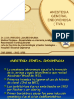 Anestesia General Endovenosa