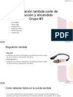 Regulación sonda lambda