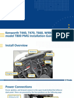 Kenworth T440 T470 T660 W900 Late Model T800 PMG Installation Guide