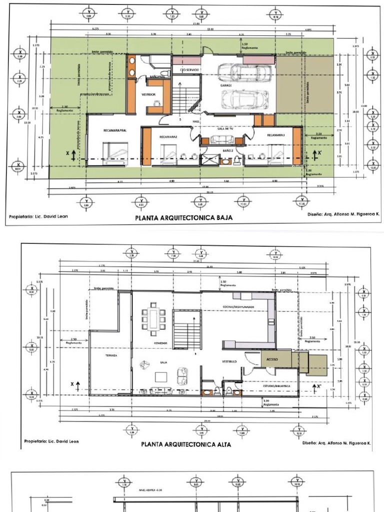 Proyecto Casa 2 Niveles | PDF