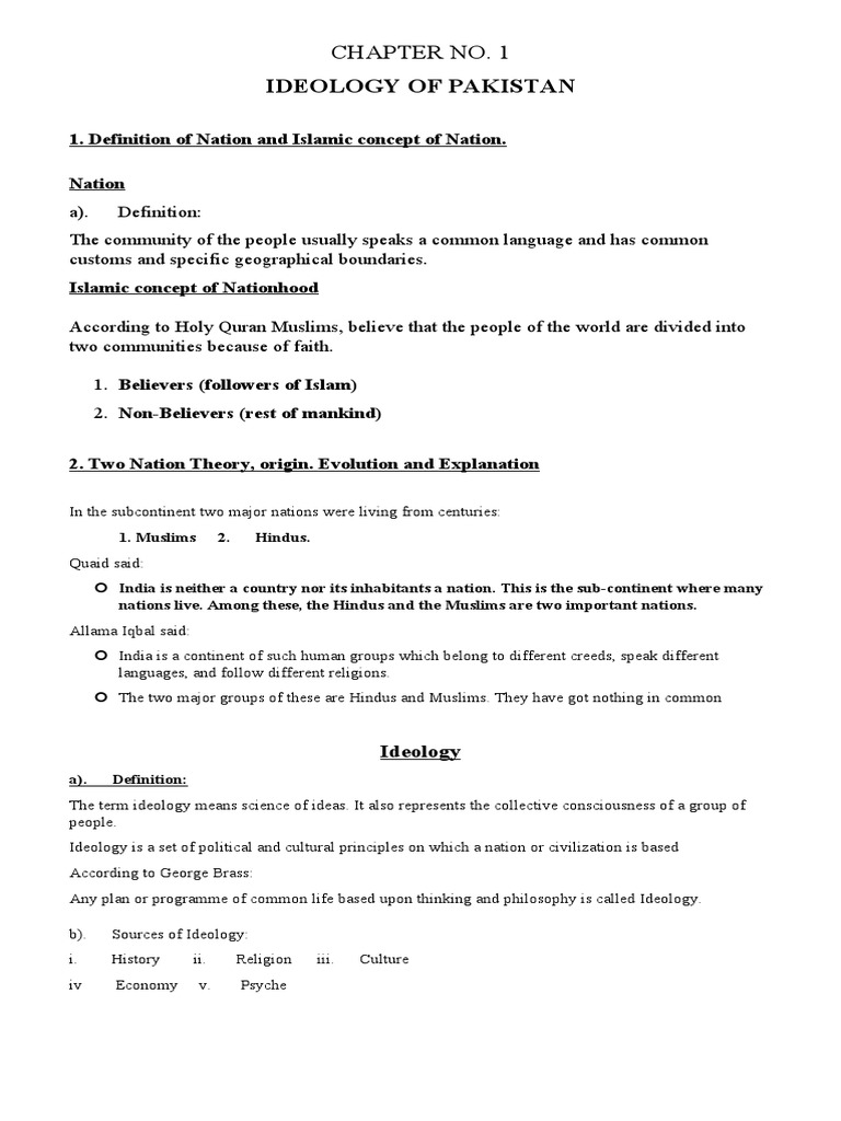 ideology-of-pakistan-chapter-no-1-pdf-two-nation-theory