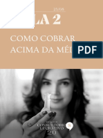 RESUMO Consultório Lucrativo 2.0 Aula 2