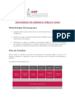 Plan de Estudios DGP - CSP Uchile