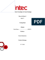 Trabajo Final Bases de Datos David Isaac