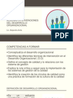 Tema 5 Desarrollo Organizacional