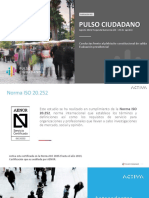 Pulso Ciudadano, Agosto (Q2), 2022