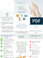 Cómo mejorar tu estado nutricional con artritis reumatoide