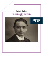 PsicologÍa Oculta - Rudolf Steiner