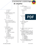 Teoría de conjuntos: problemas resueltos de n(A), uniones, intersecciones y diagramas de Venn