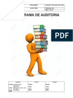 Programa de Auditoria