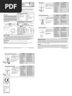 Argus Input Modules Connection Diagram