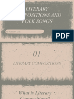 Literary Compositions and Folk Songs