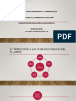 Finanzas públicas Ecuador gestión recursos desarrollo