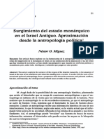 Miguez - Nestor O-Surgiminento Del Estado Monarquico en El Israel Antiguo - 2007