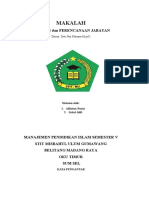 Makalah Analisis Dan Perencanaan Jabatan